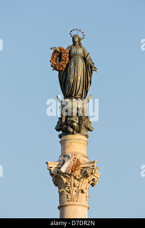 Colonna dell'Immacolata à Rome, Italie Banque D'Images