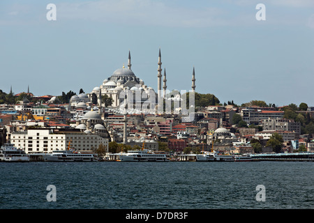 Mosquée de Soliman à Istanbul, Turquie Banque D'Images