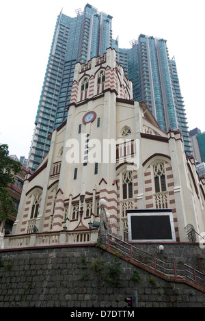 Hop yat église sur bonham road, hong kong Banque D'Images