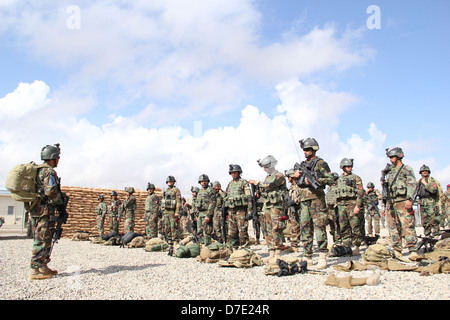 Zone ouest unité de commandos afghans, des opérations spéciales sont effectuées l'nightlyThis est très efficace dans l'obtention Banque D'Images