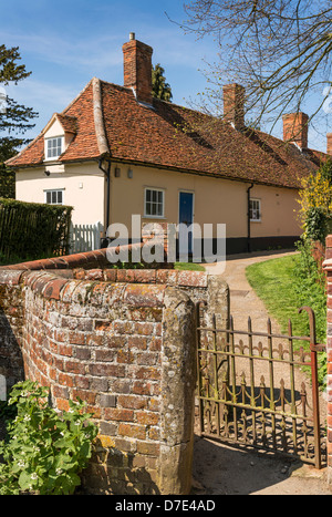 Gate et hospices de Thaxted Essex Banque D'Images