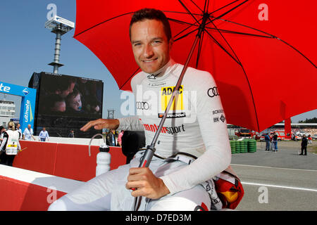 Motorsports / DTM : german touring cars Championship 2013, 1. Course à Hockenheim, # 23 Timo Scheider (GER, Audi Sport Team Abt / essai Auto Audi RS 5 DTM), Banque D'Images