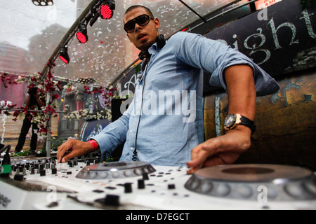 Test de top-20 : DJ Afrojack Banque D'Images