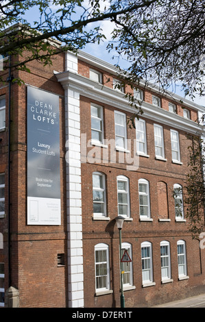 Extérieur de Dean Clarke Lofts luxury student accommodation in Devon England UK Banque D'Images