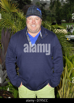 Los Angeles, Californie, USA. 6e mai 2013. Gary Valentine participant à la 6e édition annuelle de George Lopez Celebrity Golf Classic tenue à la Lakeside Golf Club à Toluca Lake, Californie le 6 mai 2013. Crédit Image : 2013(Photo : D. Long/Globe Photos/ZUMAPRESS.com/Alamy Live News) Banque D'Images