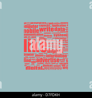 Comme concept background Banque D'Images