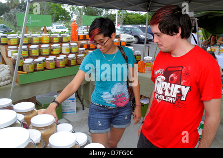 Miami Florida,Homestead,Harvest Farmers Market à Verde Gardens,shopping shopper shoppers magasins marché marchés achats vente, détail Banque D'Images