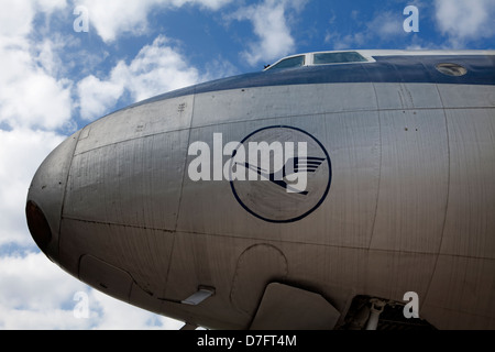 Lufthansa, Lockheed Super Constellation, Banque D'Images