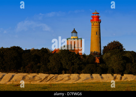 La mer Baltique, Danemark, le cap Arkona, phare, phares, Ruegen, Kap Arkona Banque D'Images