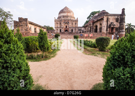 Tombe de Lodi Gardens, Delhi, Inde Banque D'Images