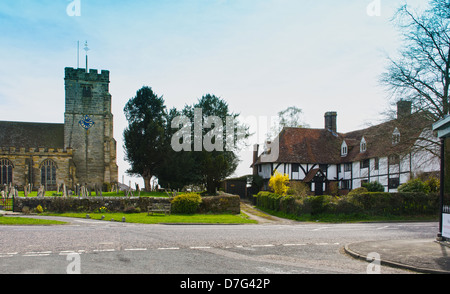 Le Village de Hawkhust dans le Kent, UK Banque D'Images