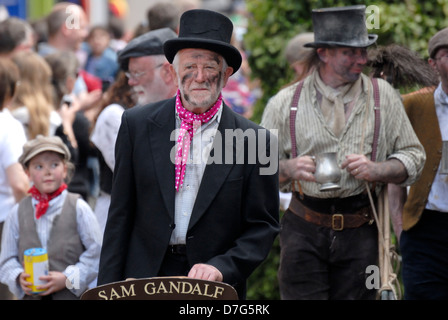 Rochester, Kent, Angleterre, Royaume-Uni. Les socs socs, Festival dans le défilé Banque D'Images