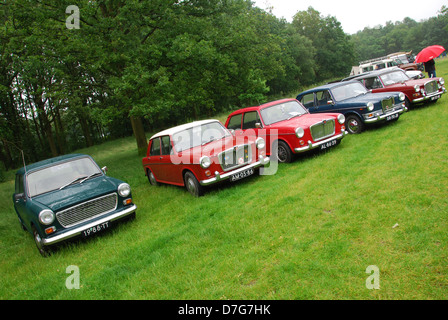 Gamme de voitures à BMC Classique Dutch Classic Car Show Banque D'Images