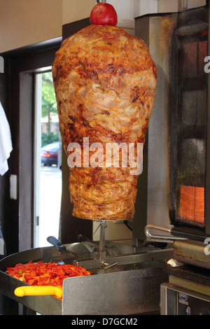 Doner kebab Fast Food de Berlin Banque D'Images