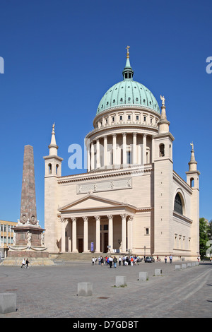 Église Nicolai Nikolai Potsdam Banque D'Images