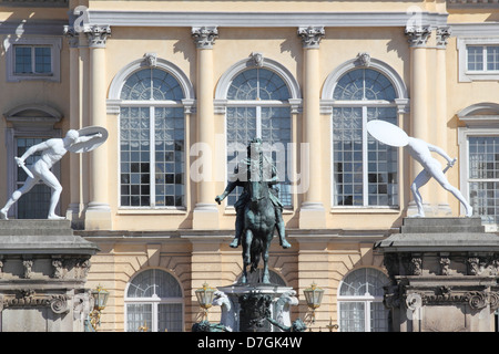 Le Château Charlottenburg Berlin Der Große Kurfürst Friedrich Wilhelm Banque D'Images