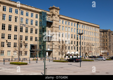 F Moulin, Dean Clough, Halifax, West Yorkshire Banque D'Images