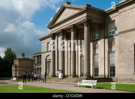 Tatton Hall, le parc Tatton, Knutsford, Cheshire, England, UK Banque D'Images