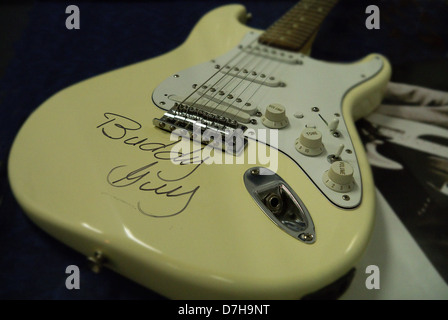 Buddy Guy's guitare Fender Stratocaster Banque D'Images