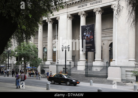 Santiago de Chile Archivo Nacional National archive Banque D'Images