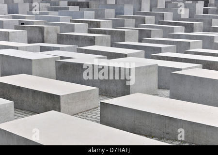 Le Mémorial de l'Holocauste à Berlin Banque D'Images