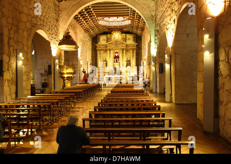 Santiago de Chili Iglesia y Convento de San Francisco Church Banque D'Images