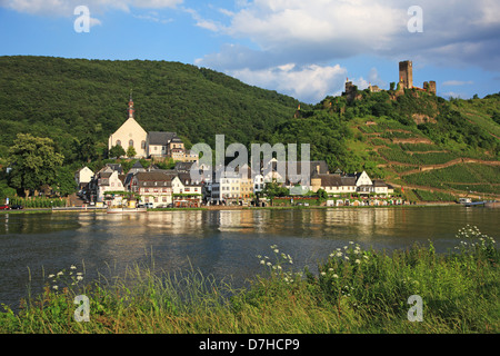 Allemagne, Rhénanie-Palatinat, vallée de la Moselle, Beilstein Banque D'Images