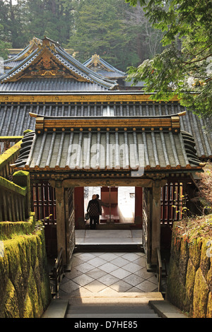 Le Japon, la Préfecture de Tochigi, Nikko, Toshogu, UNESCO World Heritage Banque D'Images