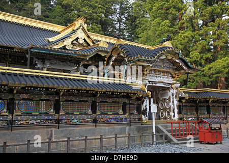 Le Japon, la Préfecture de Tochigi, Nikko, Toshogu, UNESCO World Heritage Banque D'Images