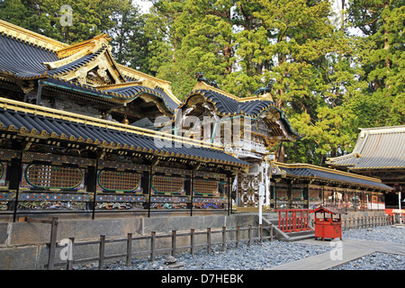 Le Japon, la Préfecture de Tochigi, Nikko, Toshogu, UNESCO World Heritage Banque D'Images