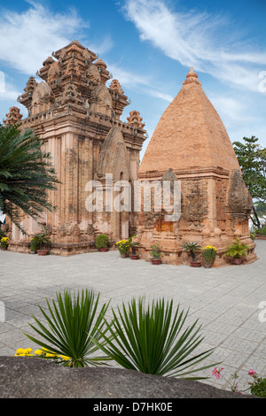 Temple de Po Nagar de Nha Trang, Vietnam Banque D'Images