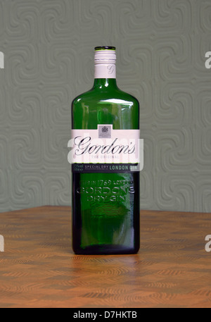 Gordon's London Dry Gin spécial bouteille. Banque D'Images