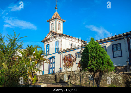 L'hôpital Santa Casa de Caridade, Diamantina, Minas Gerais, Brésil Banque D'Images