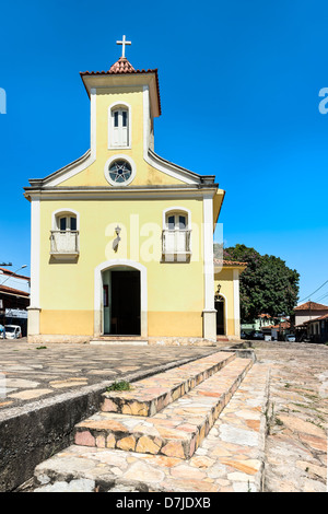 L'église de Bom Jesus, Diamantina, Minas Gerais, Brésil Banque D'Images