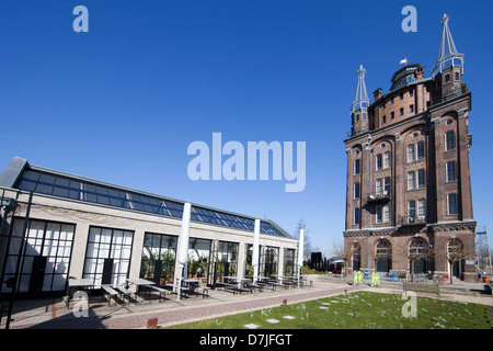 Auagustus villa est un célèbre restaurant/hôtel en Dordrecht, Pays-Bas Banque D'Images