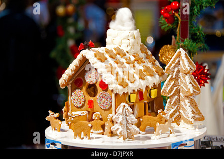 Des gingerbread house Banque D'Images