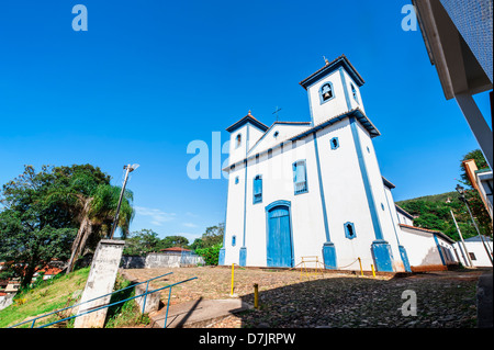 Église de Nossa Senhora das Merces, Sabara, Belo Horizonte, Minas Gerais, Brésil Banque D'Images