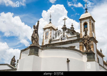 Sanctuaire de Bom Jesus de Matosinhos, chef-d'Aleijandinho, Congonhas do Campo, Brésil Banque D'Images