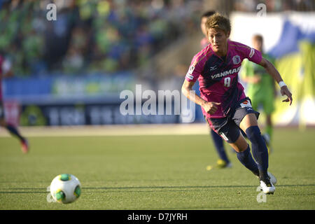 Yoichiro Kakitani (Cerezo), 3 mai 2013 - Football : 2013 J.Division de Ligue 1 match entre Shonan Bellmare 0-3 Cerezo Osaka à Shonan Hiratsuka Stade BMW à Kanagawa, Japon. (Photo par FAR EAST PRESS/AFLO) Banque D'Images