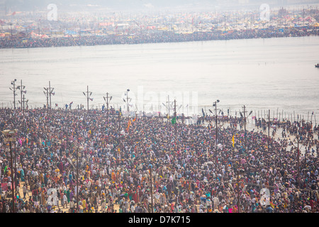 Kumbh Mela, Allahabad, Inde Banque D'Images