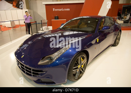 Poznan, Pologne, la Ferrari FF au Motor Show 2013 Banque D'Images