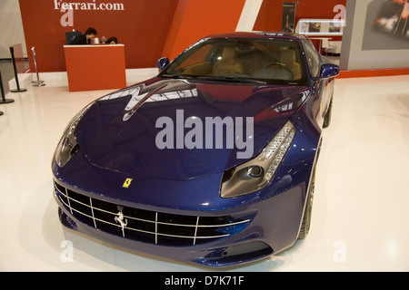 Poznan, Pologne, la Ferrari FF au Motor Show 2013 Banque D'Images