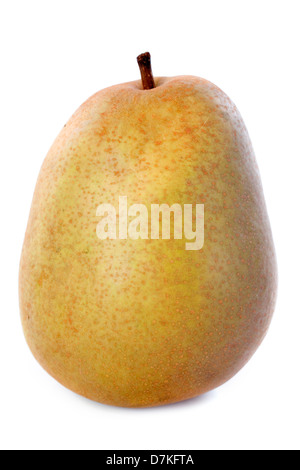 Beurre hardy poire in front of white background Banque D'Images