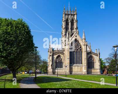 St George's Minster, Doncaster, South Yorkshire, Angleterre, Royaume-Uni Banque D'Images