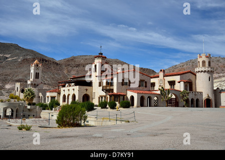 Scotty's Castle. Death Valley National Park, California, USA. Banque D'Images