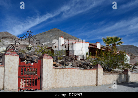 Scotty's Castle. Death Valley National Park, California, USA. Banque D'Images