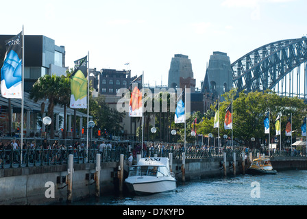 Circular Quay, Sydney Harbour, Sydney Banque D'Images