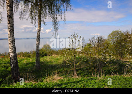 Belle vue sur le lac Vättern Banque D'Images