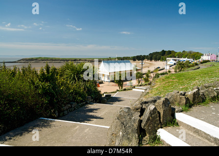 Plage, Whitmore Bay, Barry Island, Vale of Glamourgan, pays de Galles du Sud, ROYAUME-UNI. Banque D'Images