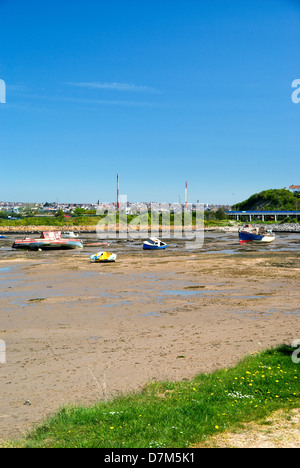 Plage de harbor petite île Barry Vale of Glamorgan South Wales UK Banque D'Images